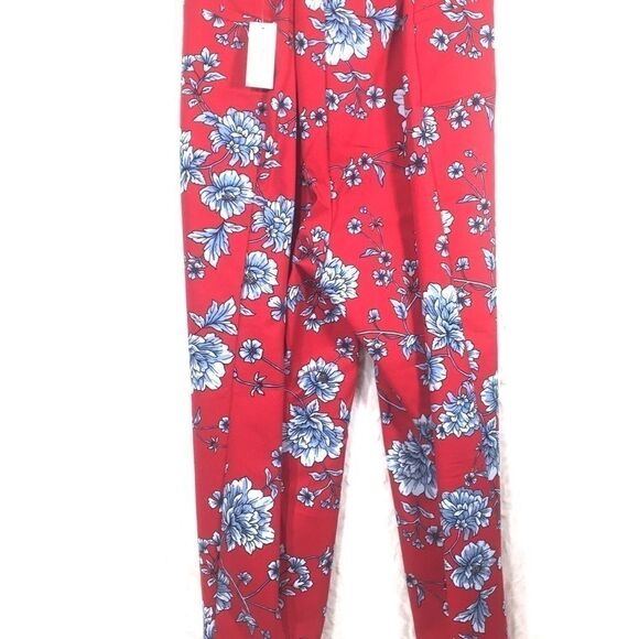 Roz & Ali cropped ankle pants trousers slacks NEW cotton blend straight leg - Picture 7 of 10